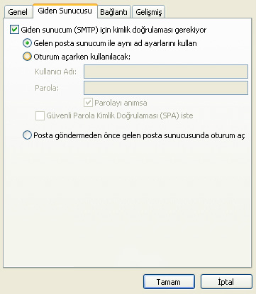 outlook 2010 mail ayarları / Kayseri Web Tasarım